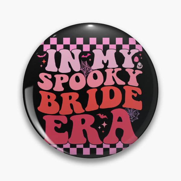 Item preview, In My Spooky Bride Era – Cute Halloween Ghost Retro Bride Design designed and sold by Alluka Brand.