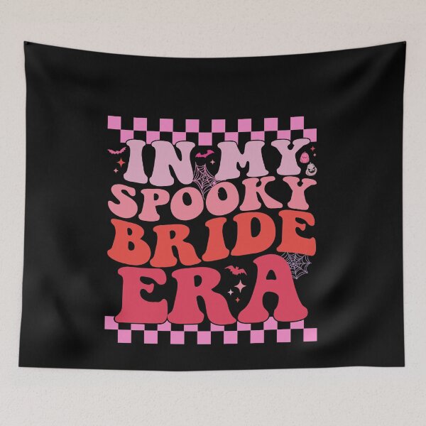 Item preview, In My Spooky Bride Era – Cute Halloween Ghost Retro Bride Design designed and sold by Alluka Brand.