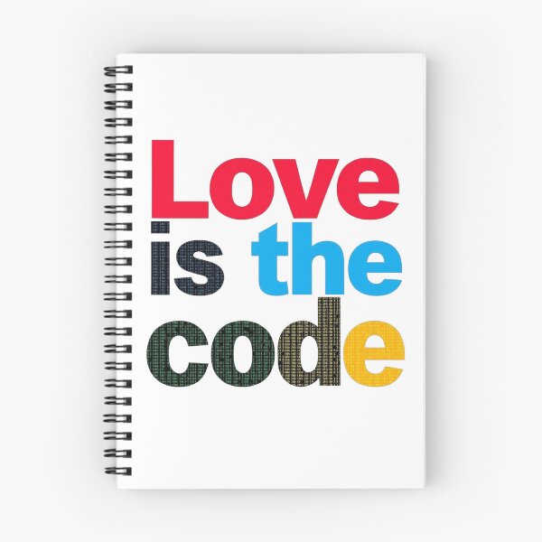 Item preview, Love Is The Code designed and sold by JusRight TT.