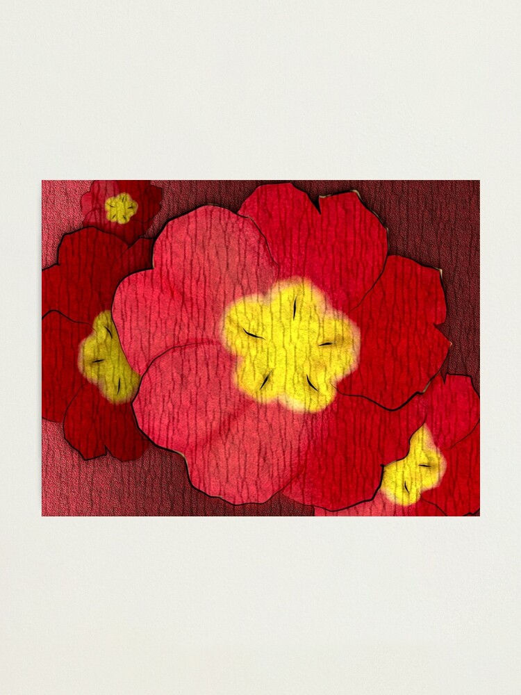 Alternate view of Red Evening Primrose Photographic Print