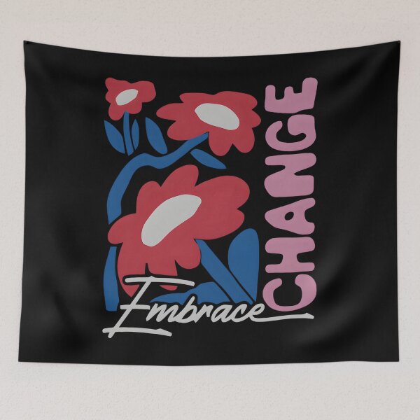 Item preview, Beautiful Bastard Merch Embrace Change Flower designed and sold by adryaslayehp.