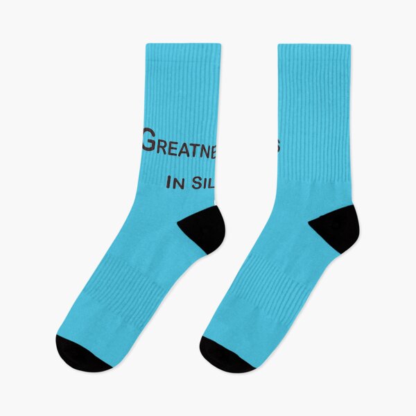 Item preview, Greatness Begins in Silence – Powerful Minimal Quote Design designed and sold by ArtNestVerse.