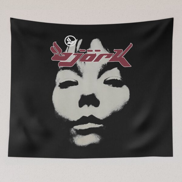Item preview, Bjork Homogenic Face Logo (White) designed and sold by BriMaye.