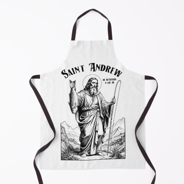 Item preview, Fishing Fisherman Patron Saint Andrew Funny Fish Catch designed and sold by GrandeDuc.