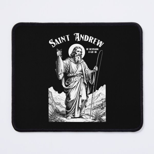 Item preview, Fishing Fisherman Patron Saint Andrew Funny Fish Catch designed and sold by GrandeDuc.