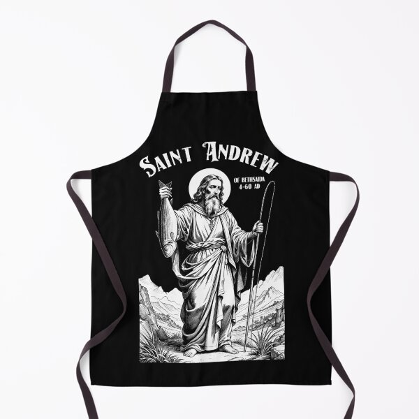 Item preview, Fishing Fisherman Patron Saint Andrew Funny Fish Catch designed and sold by GrandeDuc.