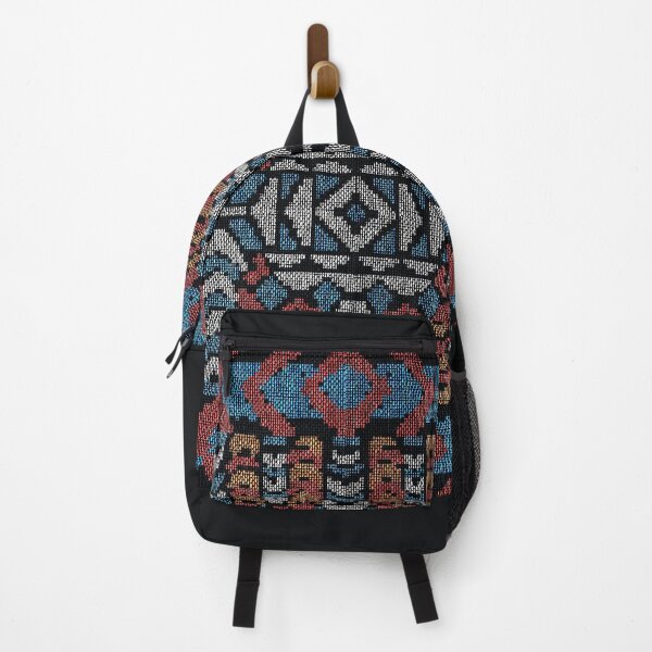 Item preview, Tribal Warrior Weave – Bold Ethnic Geometric Textile Pattern designed and sold by BUDDYLUU.