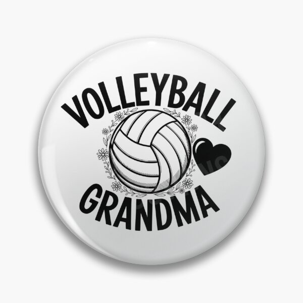 Item preview, Volleyball Grandma Heart  designed and sold by TheTimer.