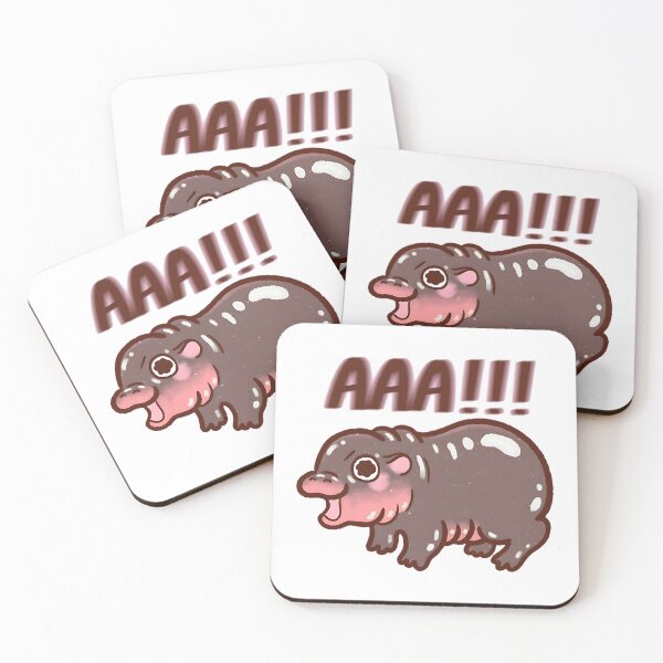 Item preview, AAA!!! pygmy hippo designed and sold by studiossprik.
