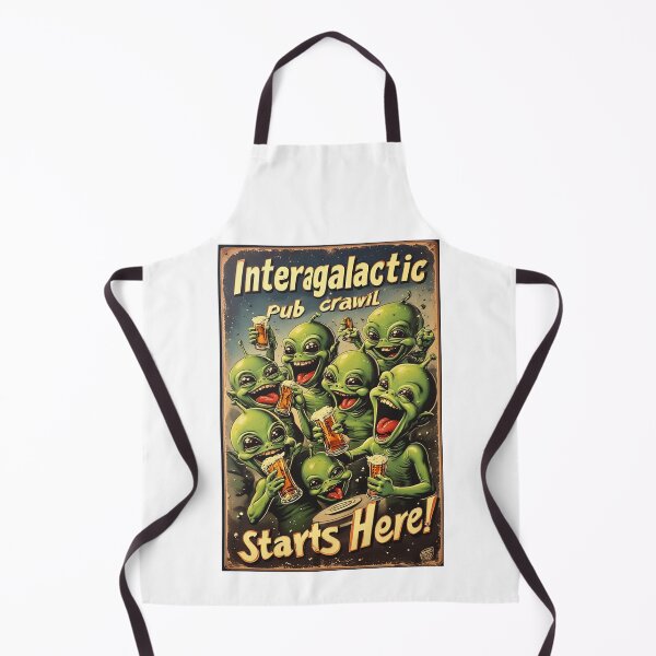 Item preview, Intergalactic Pub Crawl designed and sold by IanBakerToons.