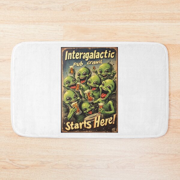 Item preview, Intergalactic Pub Crawl designed and sold by IanBakerToons.