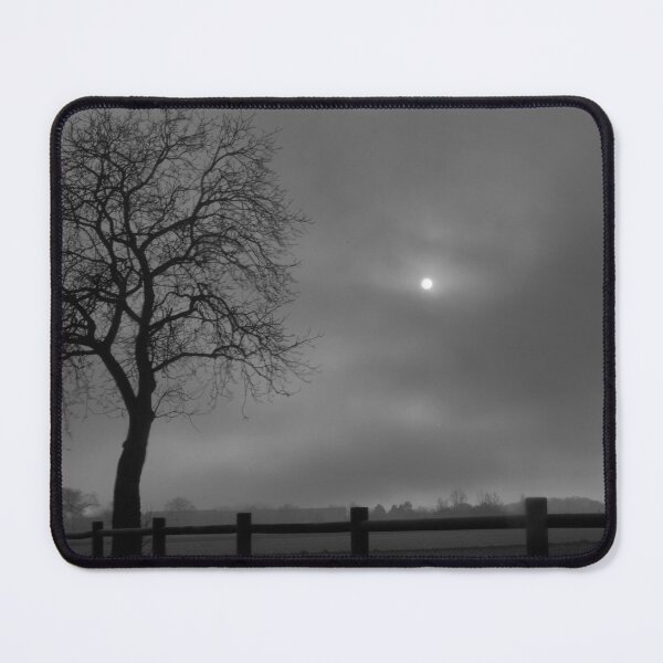 Item preview, Lonely tree under a veiled sky designed and sold by Schoenenwald — Art Japonais, Zen & Nature.