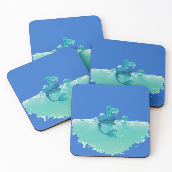 Item preview, Serene Mermaid on Water Surface designed and sold by Christian Weiss.
