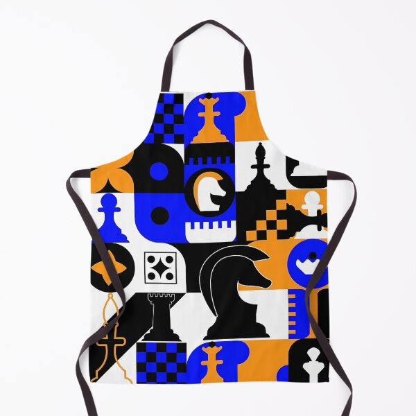 Item preview, Abstract Chess Pattern with Geometric Shapes designed and sold by darkskinbender.