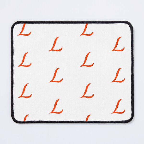 Item preview, Electric Orange Letter L – Spiky Script Calligraphy designed and sold by uncoXab.