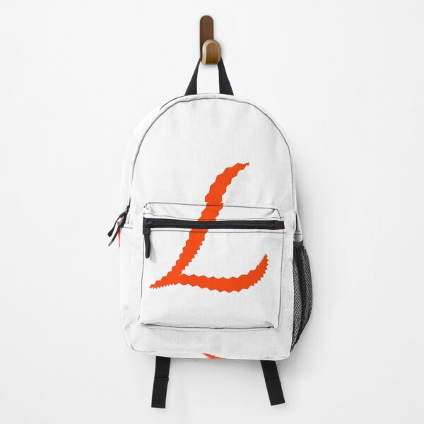 Item preview, Electric Orange Letter L – Spiky Script Calligraphy designed and sold by uncoXab.
