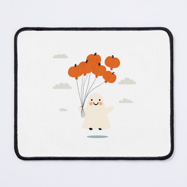 Item preview, Ghost with Balloons Pumpkins designed and sold by NicolasGlowArt.