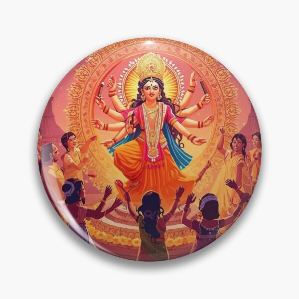 Item preview, Dandiya Nights – A Celebration of Faith & Festivity designed and sold by ArtivaNest.