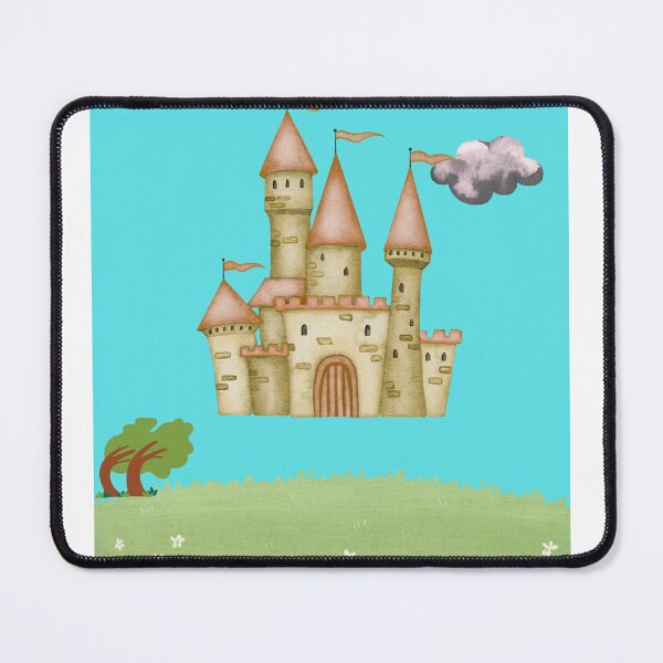 Item preview, “Dream Castle Floating Amid Lush Greenery” designed and sold by Jacsss2.