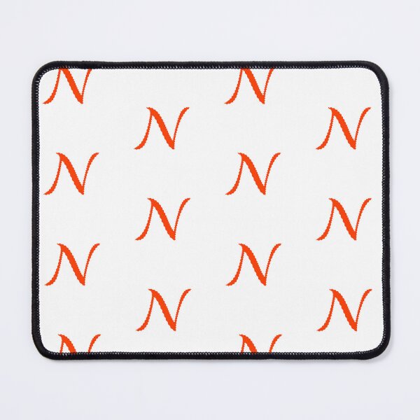 Item preview, Electric Orange Letter N – Spiky Script Calligraphy designed and sold by uncoXab.
