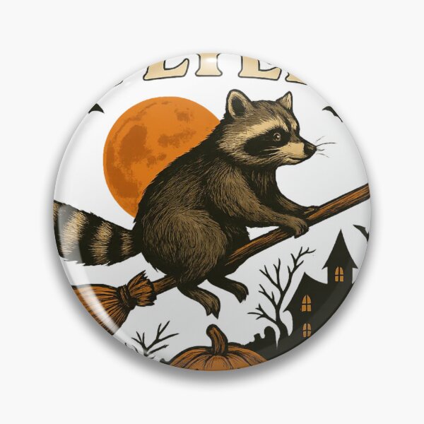Item preview, Frequent Flyer – Halloween Raccoon designed and sold by CloydRueck.