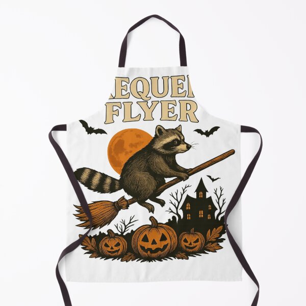 Item preview, Frequent Flyer – Halloween Raccoon designed and sold by CloydRueck.