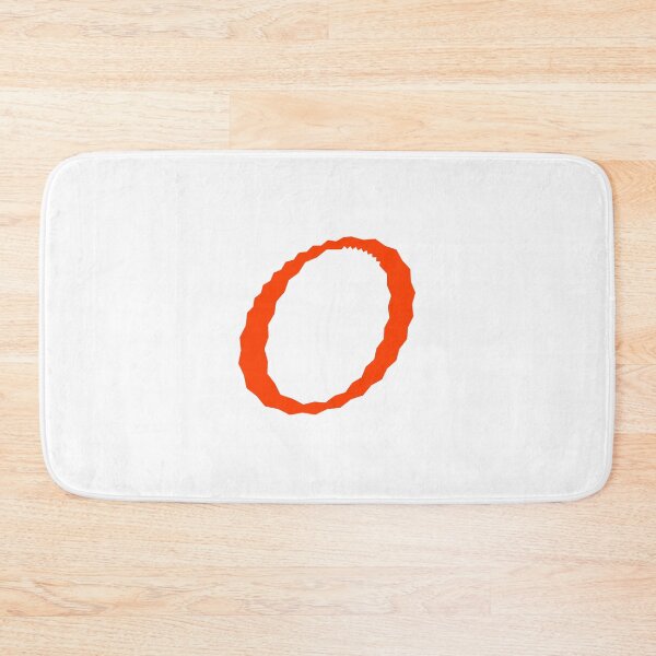 Item preview, Electric Orange Letter O – Spiky Script Calligraphy designed and sold by uncoXab.