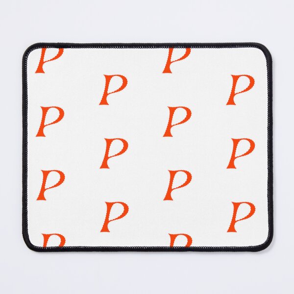 Item preview, Electric Orange Letter P – Spiky Script Calligraphy designed and sold by uncoXab.