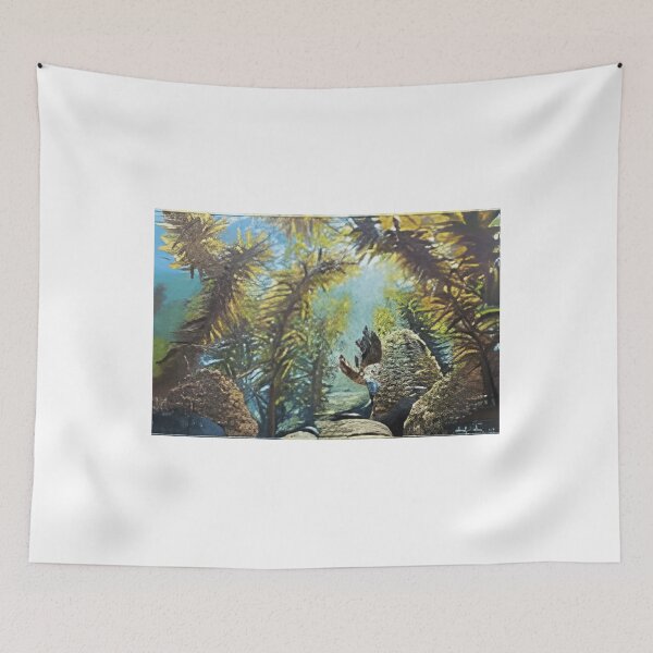 Item preview, 47 Mystical Underwater Forest Vibrant Kelp and Hidden Life designed and sold by MacNokes207.
