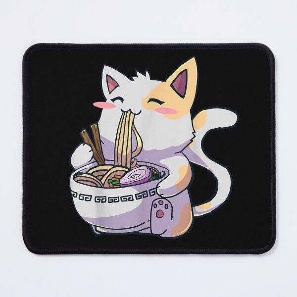 Item preview, Cute Ramen Cat T-Shirt, Kawaii Japanese Noodle, Anime Foodie Gift designed and sold by TiaraHans.