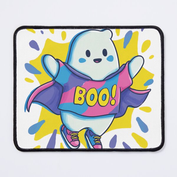 Item preview, Boo Cartoon Ghost designed and sold by NicolasGlowArt.