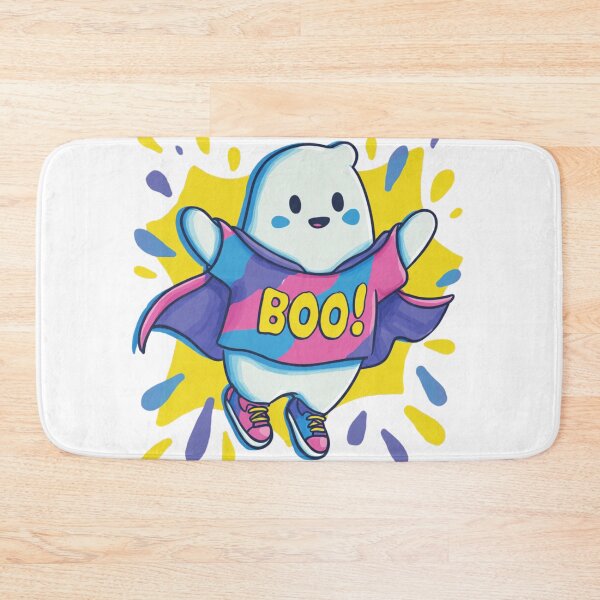 Item preview, Boo Cartoon Ghost designed and sold by NicolasGlowArt.
