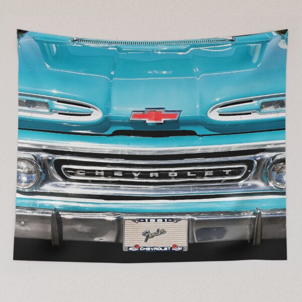 Item preview, 1961 Blue Chevy Pick Up Truck Apache Series X100  designed and sold by RichFrancoCars.