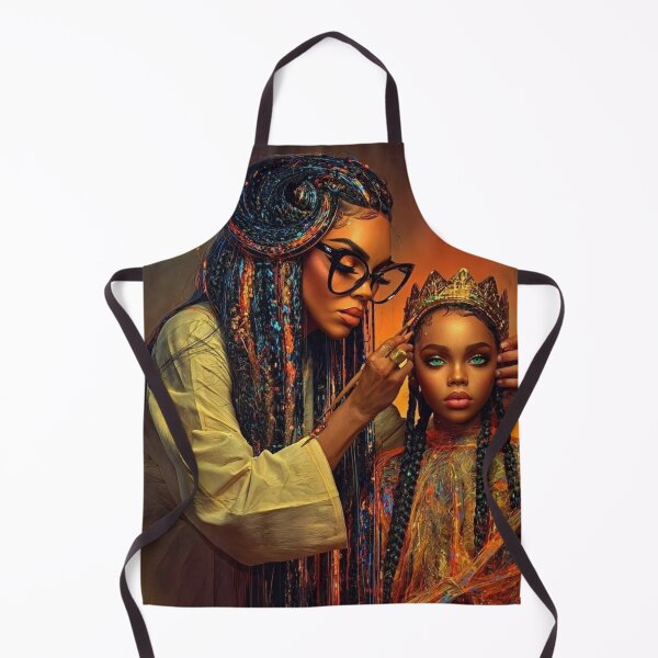 Item preview, Little queen Afro Nova art designed and sold by Blackcanvas444.