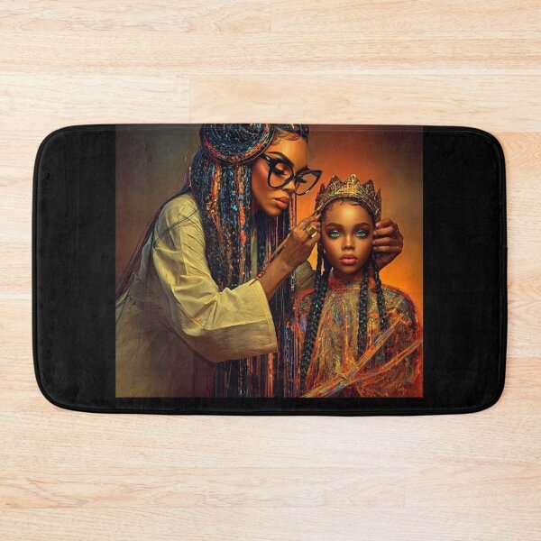 Item preview, Little queen Afro Nova art designed and sold by Blackcanvas444.