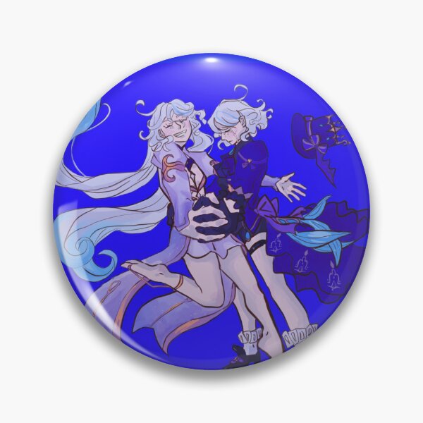 Item preview, Furina Focalors Dancing Hydro Archon Genshin Impact designed and sold by The-Marsh-Hare.