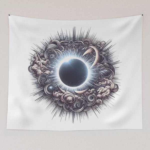 Item preview, Mystical Cosmic Eclipse Artwork designed and sold by Apex Designs.