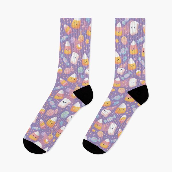 Item preview, Candy Corn Celebration designed and sold by Kawaii Patterns | Chubby Animals & Cute Ghosts.