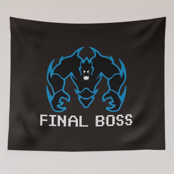 Item preview, Final Boss Team Logo Active designed and sold by RebecaKessl.