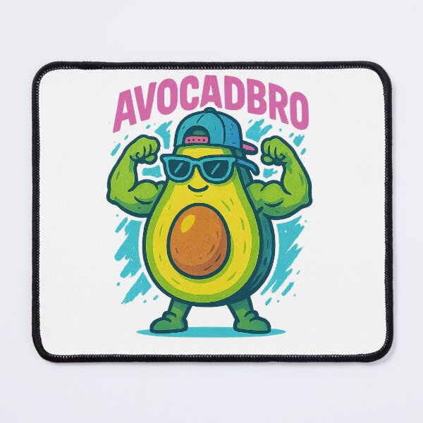 Item preview, Avocadbro Funny Strong Avocado Gym Pun T-shirt designed and sold by Kaparoff.