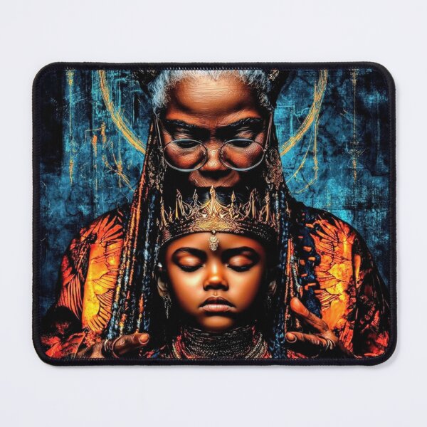 Item preview, Little queen Afro Nova art designed and sold by Blackcanvas444.