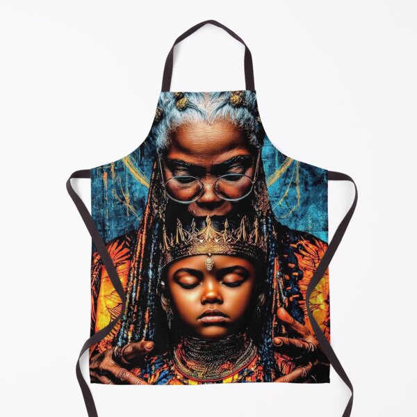 Item preview, Little queen Afro Nova art designed and sold by Blackcanvas444.