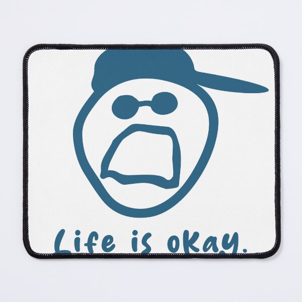 Item preview, life is okay designed and sold by pjsignman.