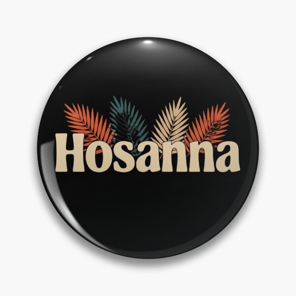 Aperçu de l'œuvre Hosana Cute Shirt, adoration chrétienne, louange et conception basée sur la foi créée et vendue par Goodthreadz.