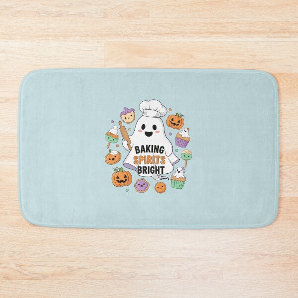 Item preview, Funny Halloween Baking Ghost  - Baking Spirits Bright designed and sold by alkareem-ca.