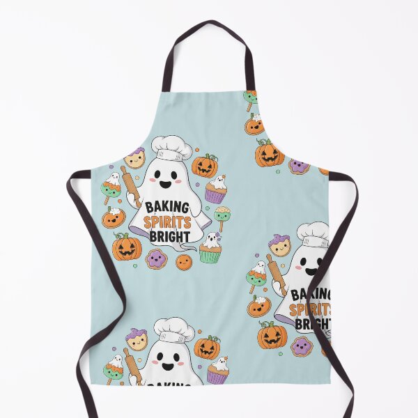Item preview, Funny Halloween Baking Ghost  - Baking Spirits Bright designed and sold by alkareem-ca.