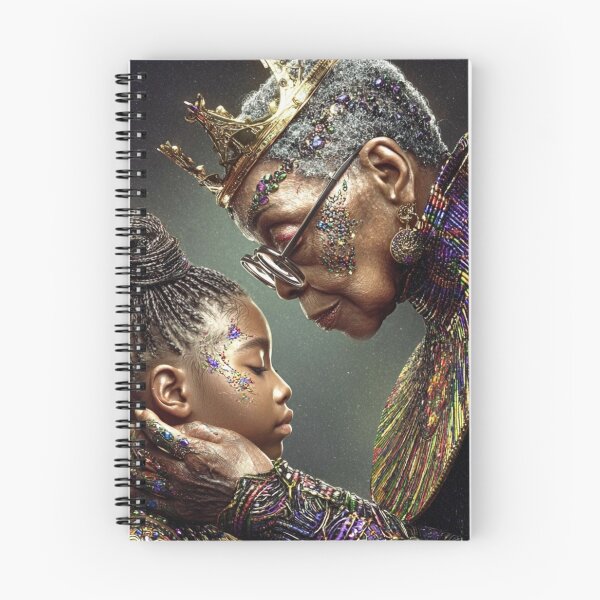 Item preview, Little queen Afro Nova art designed and sold by Blackcanvas444.