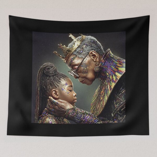 Aperçu de l'œuvre Art Afro Nova de la petite reine créée et vendue par Blackcanvas444.