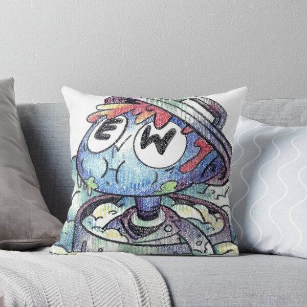 Item preview, Grungy Trash Can Creature with “EW” Eyes designed and sold by Briyaarts.