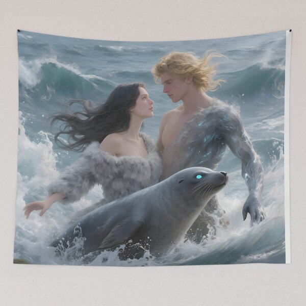 Item preview, Selkie Couple designed and sold by SoniaSarkali.